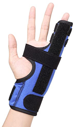Scurnhau Fingerschiene Kleiner Finger Boxerfraktur Schiene Verstellbare Fingerschiene 4. Und 5.Frakturschienen Für Mittelhandknochen Arthritis Abzugsfinger Schiene Kleiner Finger Rechts Und Links,L/XL