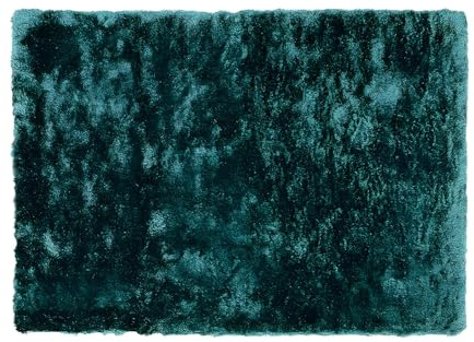 Vente-unique - Tapis Shaggy à Poils Longs Ultra Doux - 160 x 230 cm - Vert pinéde - Dolce