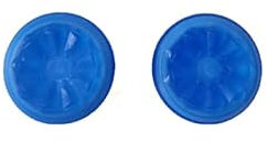 2PCS Thumbstick Cap Cubierta Compatible para Steam Deck, Tapas de empuñadura de Palanca de Pulgar Extender Funda para Joystick y Stick Analógico Tapa de Botón (1 Corto 1 Alto) (Azul)