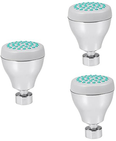 Uonlytech 3 Piezas 3 Alcachofa De La Ducha Cabezal De Ducha De Presión Cabezal De Ducha Multifuncional De Alta Presión Boquilla De Ducha Rociador De Ducha Tómate Un Baño Grifo