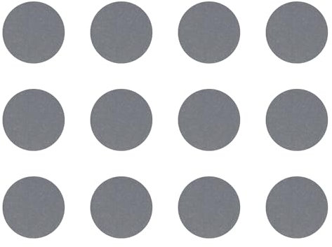 cyclingcolors 12x Copriviti adesivi 40 mm plastica viti copertura coperchi tappi riparazione mobili, Gris foncé