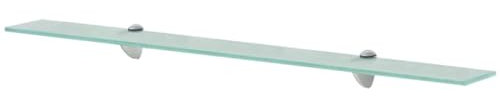 GuyAna Schwebendes Regal Glas 90x20 cm 8 mm Wandregal Ohne Bohren Waschbecken Ablage