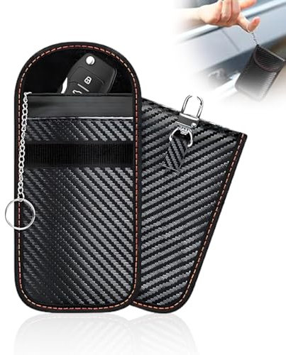 Custodia per Chiave Auto, Portachiavi Auto Antifurto per Auto Protezione chiave auto Custodia Keyless Portachiavi Keyless Schermatura Chiave keyless Custodia chiave Auto Key Safe