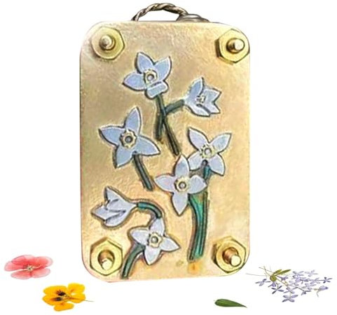 Mikro Blumenpresse, Tragbar Blumenpresse Metall, Kleine Trockenblumen Basteln, Geschenke Für Handwerksliebhaber, Pflanzenpresse Für Kinder Und Erwachsene