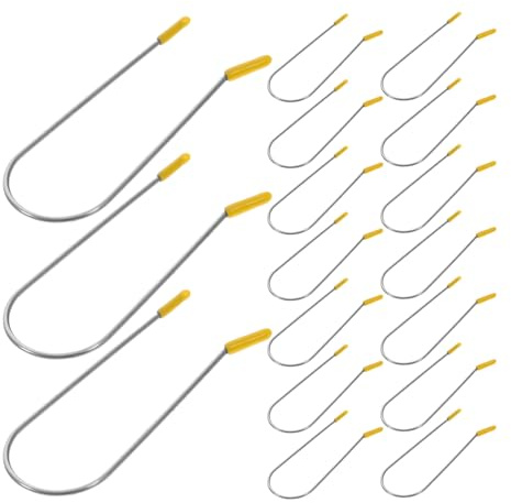 iplusmile 24pezzi Pinze per Bigodini Caldi in Acciaio Inox Clip per Bigodini da Fermagli Metallici per Arricciacapelli Accessori per Permanente Kit di Ricambio per Caldi Fermagli