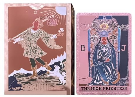 Barajas De Tarot 78 Cartas Para Juego De Adivinación Con Guía