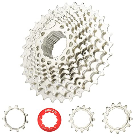 CYSKY Fahrrad Kassette 10 Fach 11-32T Kompatibel mit Shimano Sram Sunrace, passend für Mountainbike, Rennrad, MTB (Leichtgewicht) (11-32T)