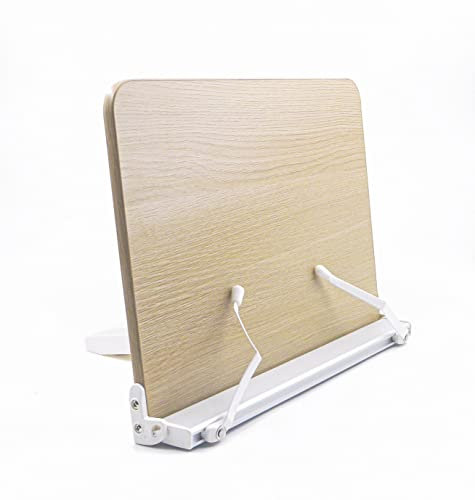 Buchständer, Rezeptbuchständer Buchhalter zum Lesen (Gummiholz, M)