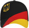 German Snapback Cap Deutschland Baseball Hüte Deutschland Flagge Sonnenhut Verstellbare Flagge Trucker Hut für Deutschland, Deutschland Flagge 06, Einheitsgr��e
