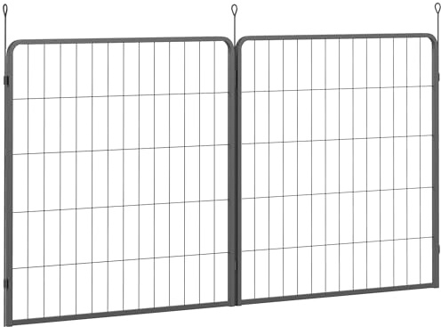 PawHut 2 Piece Expansion Pack Dog Pen for 80cm High Animal Pen