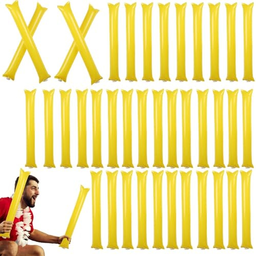 Thunder Stick,40 aplaudidores manuales | hacedores de ruido inflables