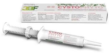 Trebifarma Cystophyto Pasta per Cani e Gatti - Supporto Naturale per il Benessere delle Vie Urinarie - Con Glucosamina, Verga d’Oro e DL-Metionina - Siringa Multidose da 30g