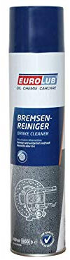 EUROLUB Werkstatt Bremsenreiniger Spray 600 ml Bremsen Reiniger Teilereiniger Vorreiniger Multicleaner Spray Intensiv Reinigt und entfettet kraftvoll Bauteile Aller Art.