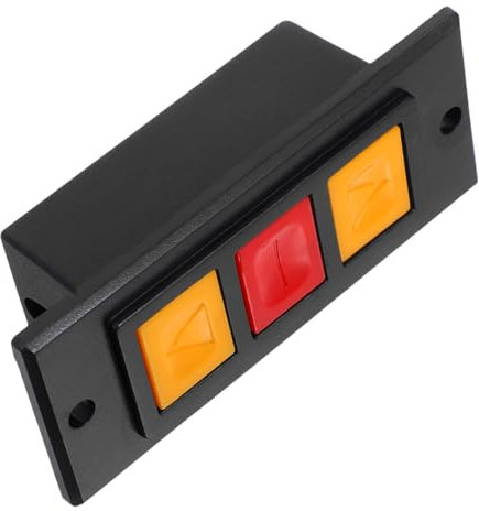 Gatuida Roller Shutter Wall-mounted Switch Garage Door Button for Easy Operation Sturdy Design