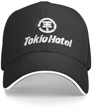 Gorra de béisbol Tokyo Hotel con Logo para Hombre y Mujer, Gorra de Camionero, Transpirable, de Verano
