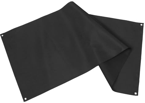 ANDRESLAD Black Archery Backstop Net 1mm Thick Arrow Catch Net for Backyard Practice Reinforced Baffle for Archery and Golf Chipping