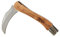 Ocadeau Pilzmesser mit persönlicher Gravur - Personalisierbares Pilzmesser aus Holz und Edelstahl mit Pinsel - Messer für die Pilzernte mit Textgravur auf dem Holzgriff