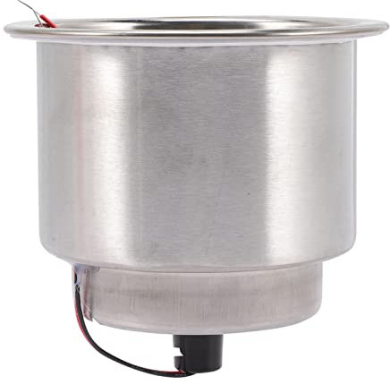 ibasenice Leuchtender Getränkehalter Beleuchtete Autountersetzer Getränkehalter Beleuchten Getränkehalter Für Beleuchtete Getränkehalter Untersetzer Aus Edelstahl Rostfreier Stahl Wagen