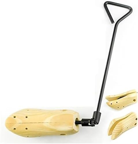 Barella per Stivali in Legno, Lunghezza Regolabile Albero per Stivali in Legno Donna/Uomo Tacchi Alti Antipiega Barella per Scarpe, Allenta Le Scarpe Strette con Una Robusta Struttura in Leg