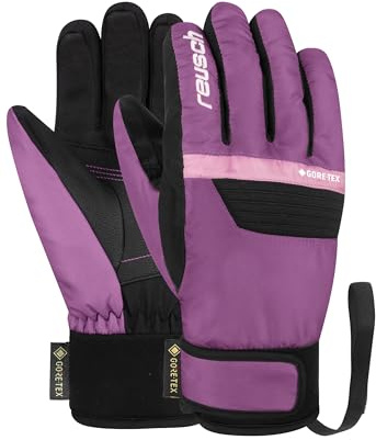 Reusch Bolt SC Gore-Tex Junior Gants d'hiver Chauds, imperméables, Coupe-Vent et Respirants Gants d'hiver Gants de Ski Gants de Neige pour Enfants, Adolescents, Filles et garçons