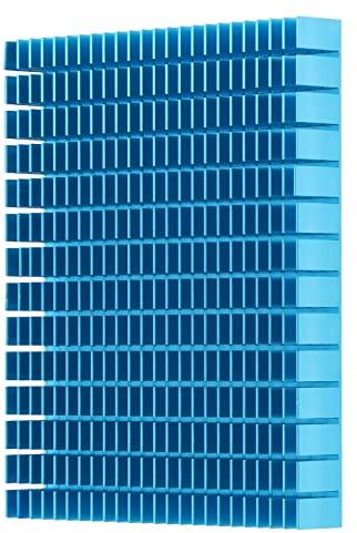 OVAQUIXI Disipador de Calor de Aluminio 150 X 120 X 20 Mm Gestión Térmica Eficiente para el Amplificador Alimentación CPU Enfriamiento Placa PCB con Rendimiento Estable, Compatibilidad Versátil,