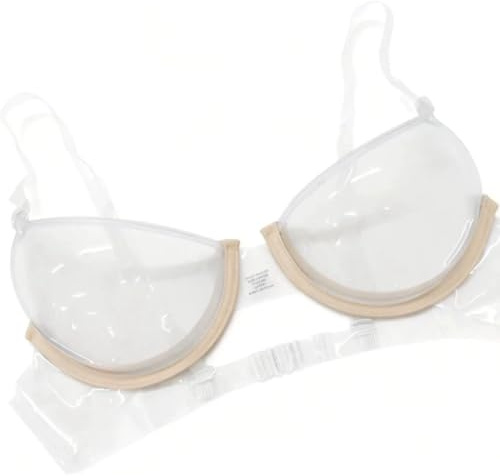Sexy Invisible Transparent Push up Plastic Bra Reusable TPU Clear Straps Summer Underwear Bralette Top Lingerie