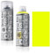 Fahrrad Lackspray in NEON Farben - KEINE GRUNDIERUNG notwendig - Acryllack/Lack Spray in 400 ml Spraydose, Matt- und Klarlack Optik möglich (Klarlack Set, Neon Gelb)