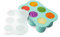 dBb Remond Moule en silicone pour Aliments de Bébé avec couvercle, Moule pour Repas de Bébé, Plateau de congélation, Conteneur de Stockage pour Aliments, 6 portions de 60 ml, Bleu acier