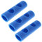 Schwimmzubehör, 3 Stück Schwimmstangenverbinder EPE 2 Kreuzlöcher Schwimmnudelverbinder Poolnudel Schwimmnudelschaumstabverbinder (Blau)