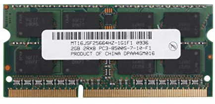 Juwaacoo DDR3 2GB Laptop Speicher RAM 2RX8 PC3-8500S 1066MHz 204Pin 1,5V Notebook RAM