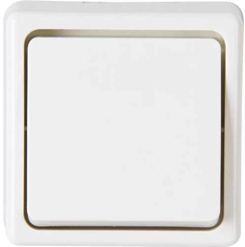 Kopp STANDARD Aufputz ? Universalschalter (Aus-/Wechsel), Farbe: Weiß