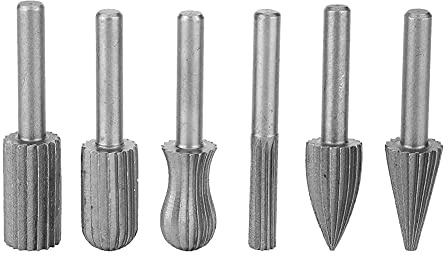 Volframbor, Hårdmetallbor, Roterande Filborrfräs, Fräs, Roterande Borr, Borrfräs, Roterande Fil, Roterande Verktyg, 6 Mm Skaftdiameter, Poleringsverktyg, för Träbearbetning,