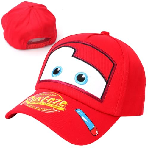 LKNBIF Baseball Cap, Niños Gorra Béisbol, Gorra con Visera Curva, Apta de 4 a 8 Años, Gorra para Niños con Velcro Trasero Ajustable