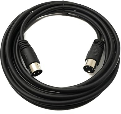 System-S S-Video Cavo 3 m DIN 3 pin maschio a maschio nero