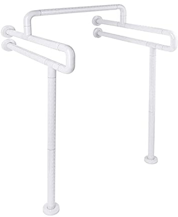 Baño para Agarraderas Bañera de seguridad Asiento de inodoro for discapacitados Pasamanos antideslizante Pasamanos en forma de U de acero inoxidable sin barreras Antideslizante