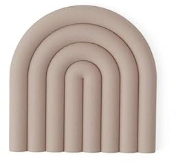 Regenbogen Untersetzer Rosa aus Silikon H1,2x15x15cm