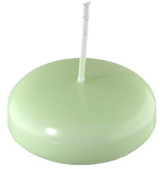 Kopschitz Schwimmkerzen Kiwi Grün 26 x Ø 42 mm, 8 Stück