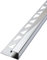 Dalsys 5x Fliesenschiene Eckprofil 2,5m x 10mm Quadratprofil Edelstahl Poliert, Fliesenprofil