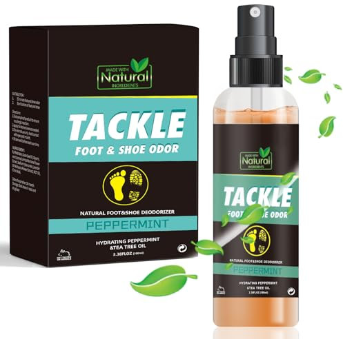 100ml Schuhdeo,Schuhdeo gegen geruch,Schuhspray Geruchsbeseitiger,mildes Fußdeo mit lang anhaltender,Schuh Deo Spray geeignet für alle Schuhe,Fuß-Deodorant Bekämpft Geruch für Männer und Frauen