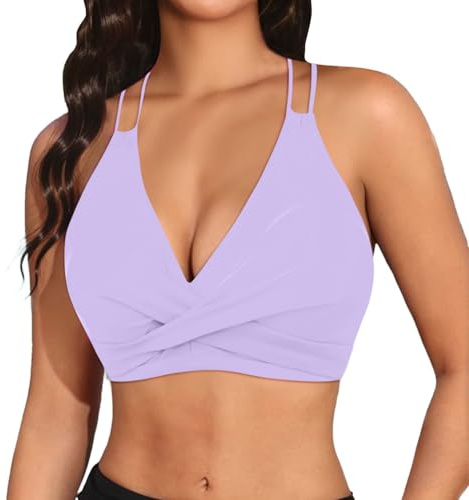 Costume Bagno Donna,Costume da Ballo Sexy con Bretelle e Frange Costume da esibizione di Squadra Reggiseno Bikini con Frange in Tessuto