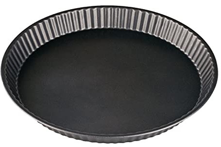 Molde manzana rizado, antiadherente y de 3,5 cm de alto y 30 cm de diámetro. Tartera especiar para manzana de 3,5 cm de alto y 30 cm de diametro con sistema antiadherente.