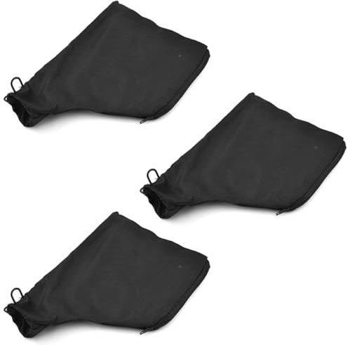 Lot de 3 sacs à poussière pour scie à onglet avec fermeture éclair, housse anti-poussière noire, accessoires pour 255 scies à onglets
