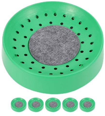 NUOBESTY Bol de Nidification en Plastique pour Pigeons 6 pcs, Nid Respirant avec Trous pour Élevage et Éclosion d’Oiseaux, Bol Durable pour Cage et Nichoirs Oiseaux, Usage Domestique et Ferme