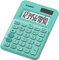 Casio Tischrechner MS-7UC, 10-stellig, in Trendfarben, Steuerberechnung, Vorzeichenwechsel, Solar-/Batteriebetrieb