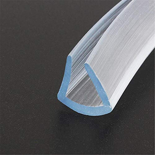 2M / Lot U Forme Caoutchouc De Silicone Salle De Douche Porte Fenêtre Fenêtre Joint En Verre Bande D'Étanchéité Pour Verre 5/8/10 Mm-8mm
