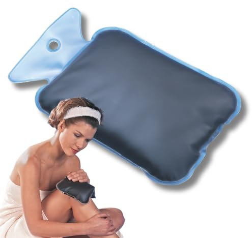 MEDOSAN Wärmeflasche mit Naturmoor | Moorkissen für Mikrowelle | 22,5 x 18 cm | Heizkissen für Rücken, Schulter, Bauch & Nacken | Moor-Rückenkissen | Qualitätsprodukt aus Deutschland