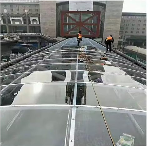 AFGZQ Plaques Toiture Polycarbonate Transparent - Panneaux Serre, Faciles À Couper Et À Plier for Serres, Pergolas Dimensions Personnalisables (Size : 3.3X 3.3ft)