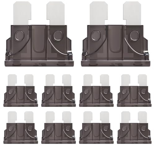 ALLECIN 50 Stück 7.5A Standard KFZ Sicherungen 7,5Ampere Autosicherungen Standard 7,5Amp Flachsicherungen Stecksicherungen Auto Sicherung für Wohnmobil LKW PKW