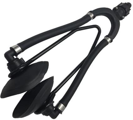 Ywmsfl Marine Inboard Engine Flushing Set Double Water Feed Boat Motor Flusher 5/8In Garden Hose Connection Boat Maintenance Equipment
