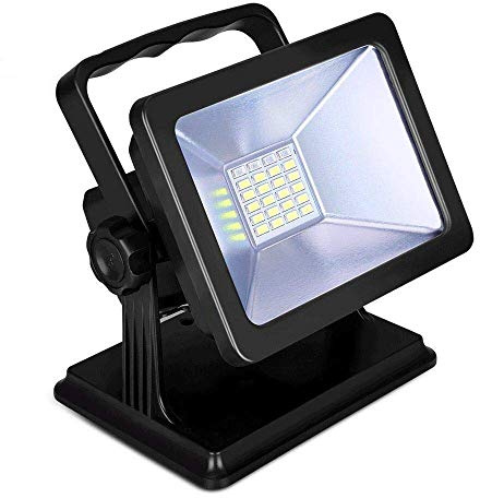 OYOCO 30W Work Light with Magnetic Base,2000 Lumens LED Flood Light,180° Rotatable,Waterproof Spotlights, 3 Light Modes,9H Runtime-Hands Free for Construction,Car Repair,Camping,Emergency